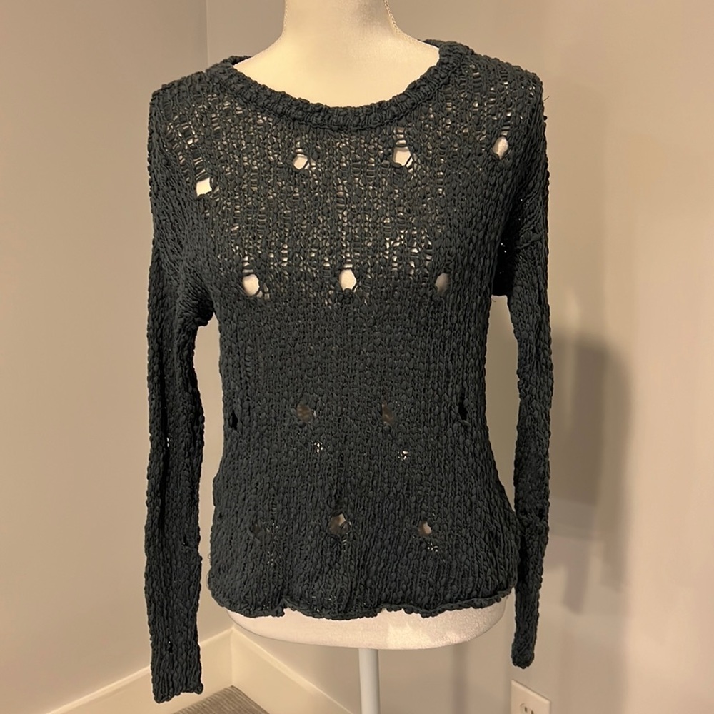Aqua sweater